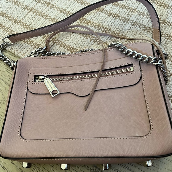Rebecca Minkoff mauve dusty rose pink crossbody - Picture 2 of 7